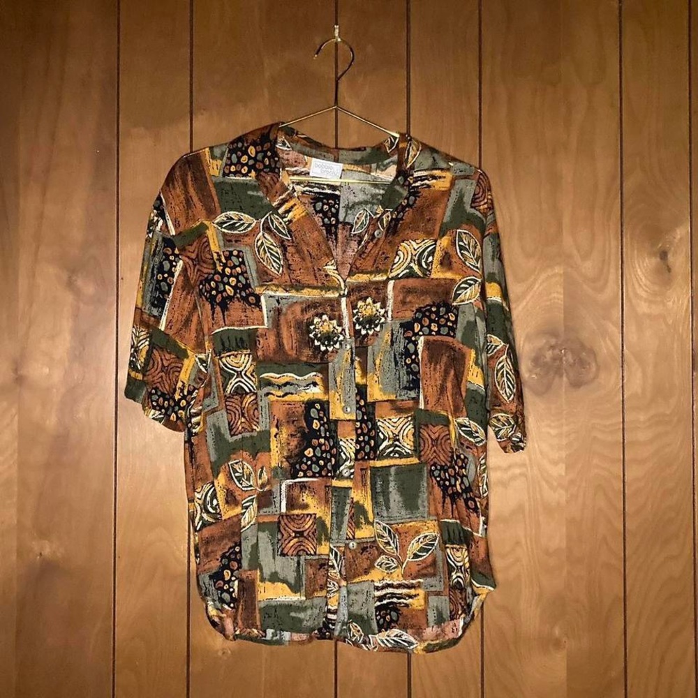 Vintage Bobbie Brooks women’s button down blouse